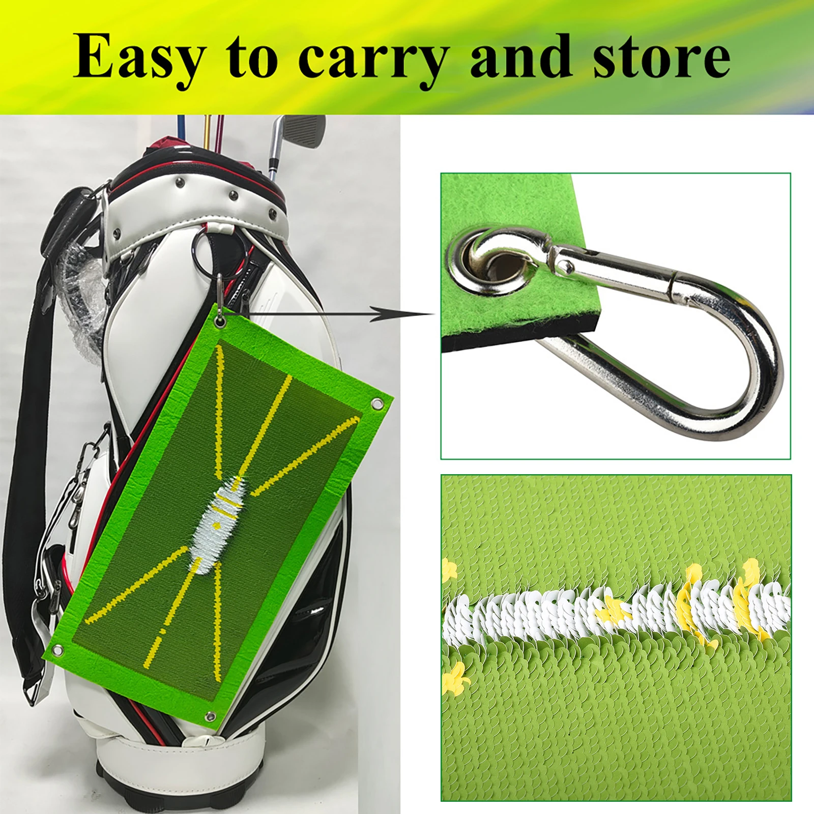 Golf Hitting Cushion Non-woven Golf Batting Practice Cushions Tear-resistant Golf Practice Guide Mats Reusable Golf Training Aid
Golf Hitting Cushion Non-woven Golf Batting Practice Cushions Tear-resistant Golf Practice Guide Mats Reusable Golf Training Aid