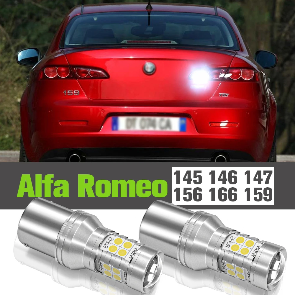 

2x LED Reverse Light Accessories Backup Lamp For Alfa Romeo 145 146 147 156 166 159 1995 2005 2006 2007 2008 2009 2010 2011 2012