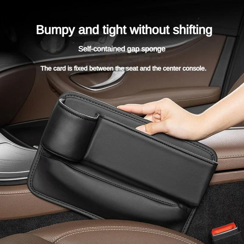Multifunction Seat Gap Storage Bag For Car Seat Gap Filler With Phone Cup Holder PU Leather Car Interior Crevice Organizers Box
Multifunction Seat Gap Storage Bag For Car Seat Gap Filler With Phone Cup Holder PU Leather Car Interior Crevice Organizers Box