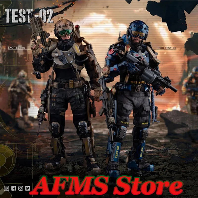 SoldierStory SS125 1/6 Men Soldier Exoskeleton Armored Test-02 Full Set Dolls 12'' Action Figure Body Toy Boy Gift
SoldierStory SS125 1/6 Men Soldier Exoskeleton Armored Test-02 Full Set Dolls 12'' Action Figure Body Toy Boy Gift