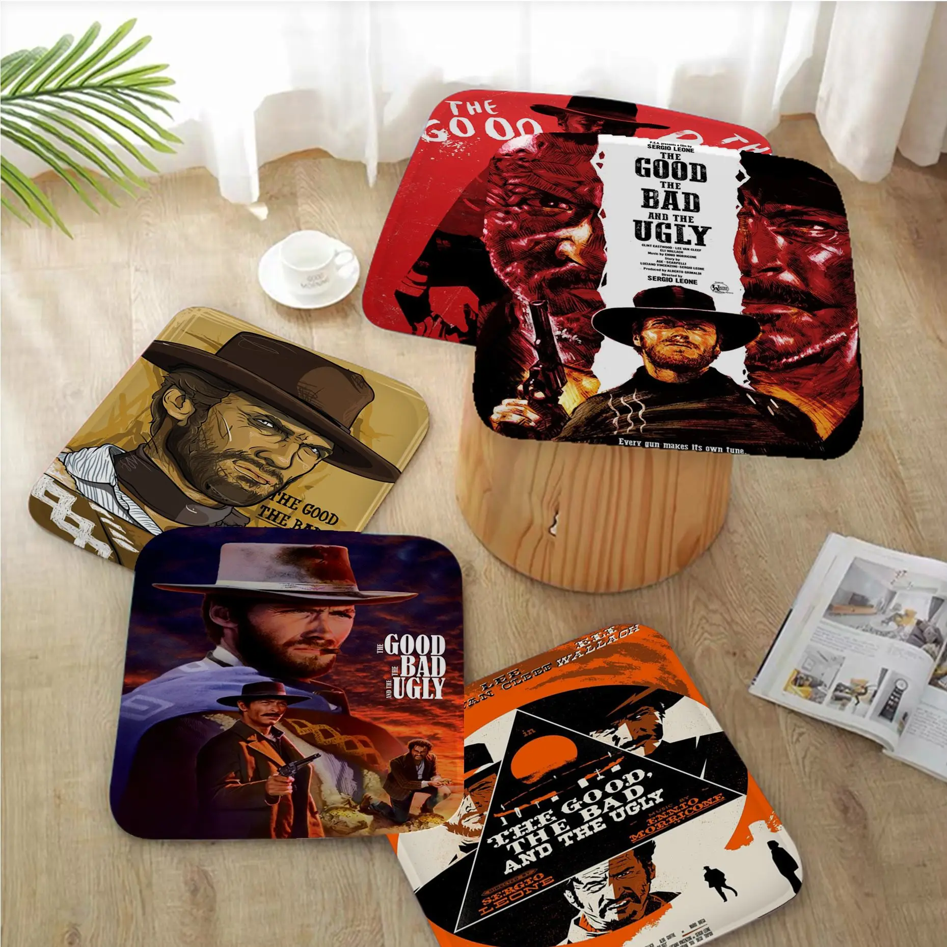 The Good, The Bad And The Ugly Classic Movie Creative Stool Pad Patio Home Kitchen Office Chair Seat Cushion Pads Sofa Seat
The Good, The Bad And The Ugly Classic Movie Creative Stool Pad Patio Home Kitchen Office Chair Seat Cushion Pads Sofa Seat