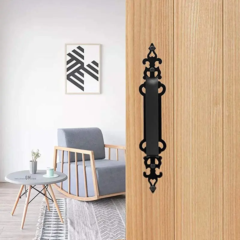 Steel Sliding Barn Door Pull Handles Gate Handles Frosted Black Braided Style Door Handles for Exterior Doors Push Pull 252mm
Steel Sliding Barn Door Pull Handles Gate Handles Frosted Black Braided Style Door Handles for Exterior Doors Push Pull 252mm