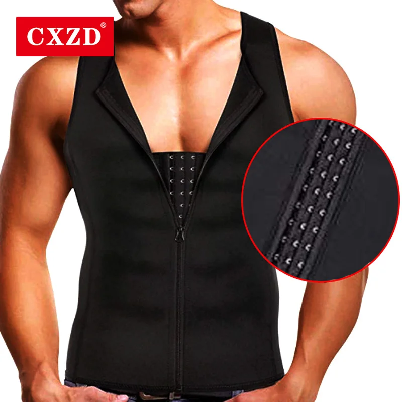 CXZD Men's Slimming Modeling Strap Belt Slimming Corset Vest Compression Shapewear Slim Three-breasted Top Fat Burning Vest
CXZD Men's Slimming Modeling Strap Belt Slimming Corset Vest Compression Shapewear Slim Three-breasted Top Fat Burning Vest