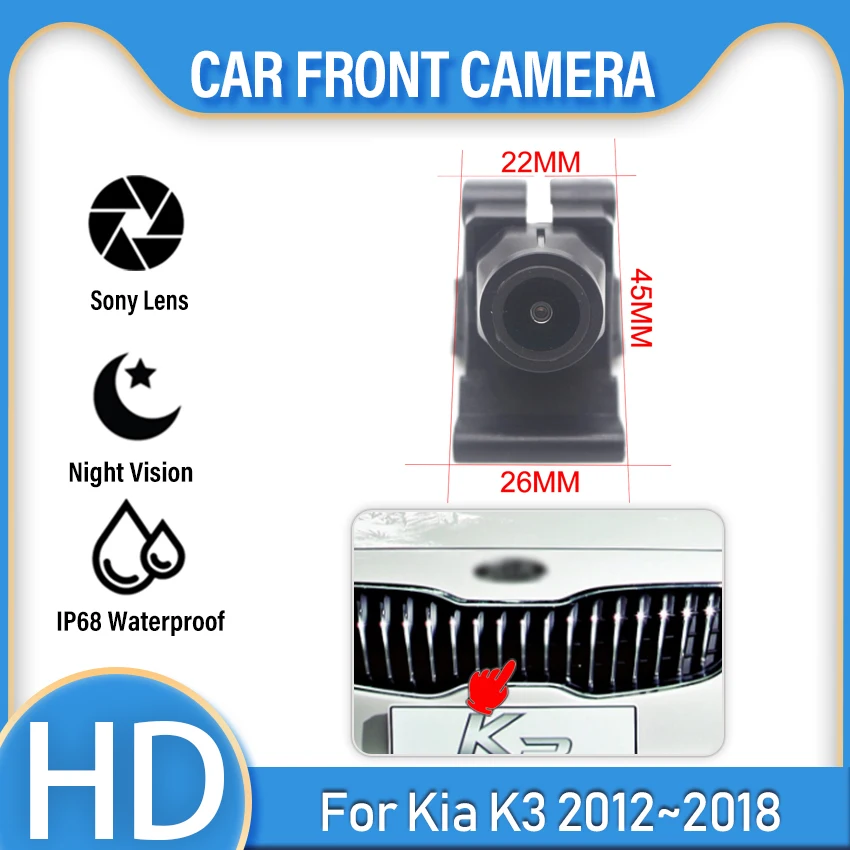 HD 1080P Car Front View Parking Positive Logo Camera Night Vision Waterproof For Kia K3 2012 2013 2014 2015 2016 2017 2018
HD 1080P Car Front View Parking Positive Logo Camera Night Vision Waterproof For Kia K3 2012 2013 2014 2015 2016 2017 2018