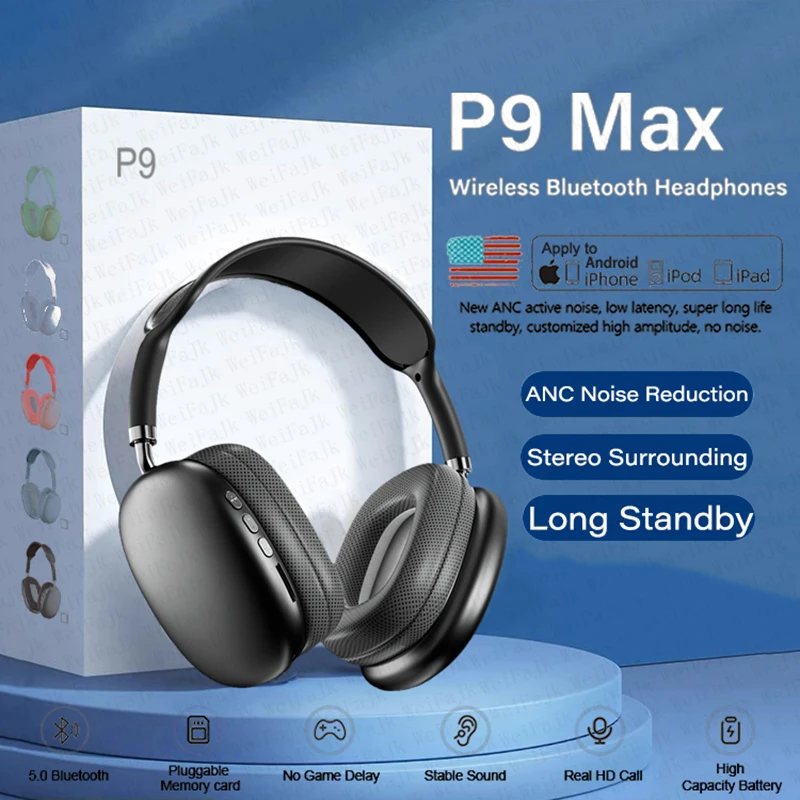 For Apple Original P9 Air Max TWS Wireless Bluetooth Headphones Noise Cancelling Pods Sports Gaming Headset For iPhone Android
For Apple Original P9 Air Max TWS Wireless Bluetooth Headphones Noise Cancelling Pods Sports Gaming Headset For iPhone Android