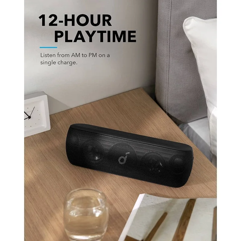 

2023 2023 Soundcore Motion+ Bluetooth Speaker with Hi-Res 30W Audio, Extended Bass and Treble, Wireless HiFi Portable Speaker