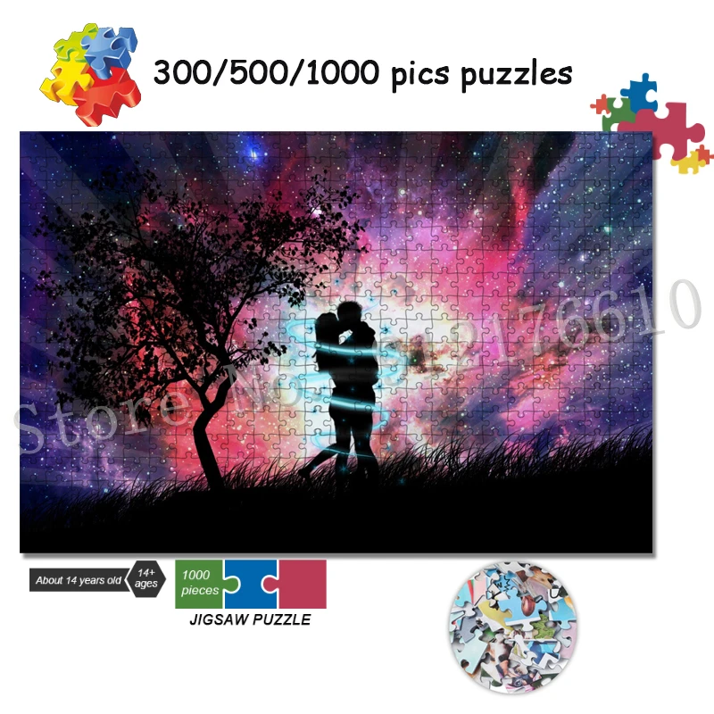 Romantic Anime Love Puzzles 300/500/1000 Pieces Jigsaw Puzzle for Adults Educational Game Toys Decompressed Gifts Cartoon Decor
Romantic Anime Love Puzzles 300/500/1000 Pieces Jigsaw Puzzle for Adults Educational Game Toys Decompressed Gifts Cartoon Decor