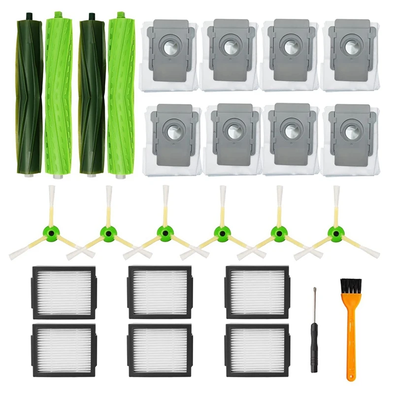 Replacement Parts Roller Brush Side Brushes HEPA Filters For Irobot Roomba I3 I7 I7+ E5 Vacuum Cleaner Accessories
Replacement Parts Roller Brush Side Brushes HEPA Filters For Irobot Roomba I3 I7 I7+ E5 Vacuum Cleaner Accessories