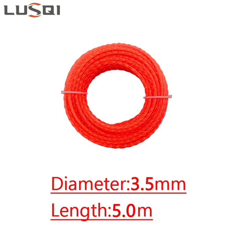 LUSQI Линия триммера для травы 5/10/15 м
LUSQI Линия триммера для травы 5/10/15 м