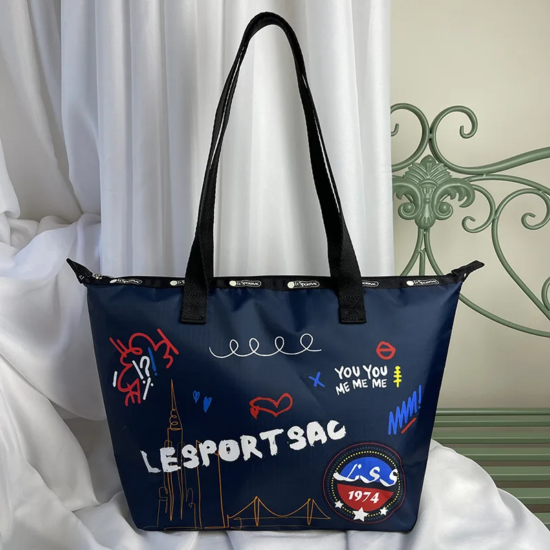 Kawaii Anime Cartoon Lesportsac Graffiti Large Capacity Tote Bag Casual Shoulder Bag Fashion Women's Bag X005
Kawaii Anime Cartoon Lesportsac Graffiti Large Capacity Tote Bag Casual Shoulder Bag Fashion Women's Bag X005