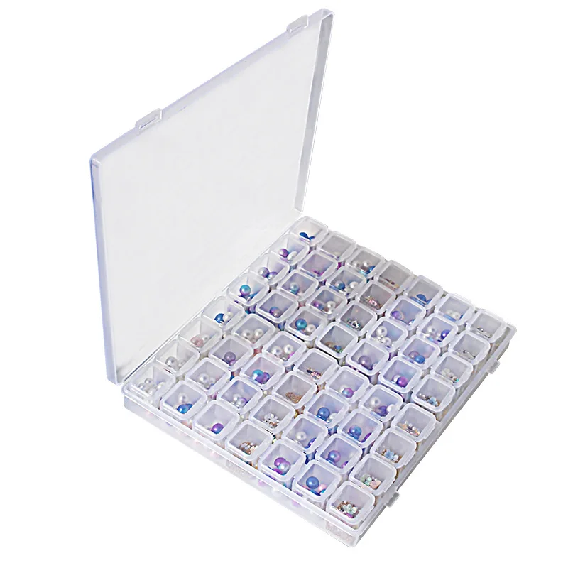 Шкатулка для ювелирных украшений прозрачная; Нейл-арт 56-решетчатая, многофункциональная настольная отделка, многофункциональное ожерелье,... 
Шкатулка для ювелирных украшений прозрачная; Нейл-арт 56-решетчатая, многофункциональная настольная отделка, многофункциональное ожерелье,...