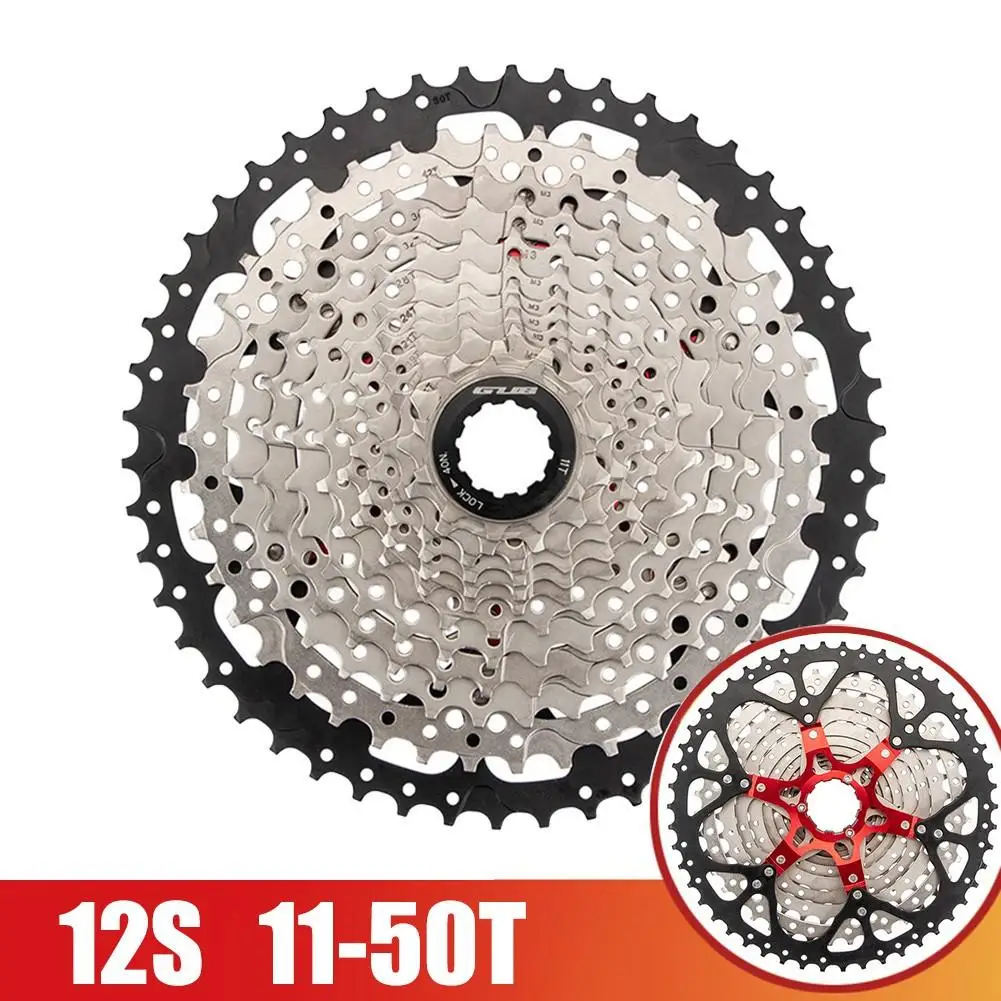 Cs12 12-speed Mountain Bike Cassette Flywheel 11-50t Shift Variable Speed Climbing Freewheel MTB Bicycle Cycling Accessories
Cs12 12-speed Mountain Bike Cassette Flywheel 11-50t Shift Variable Speed Climbing Freewheel MTB Bicycle Cycling Accessories