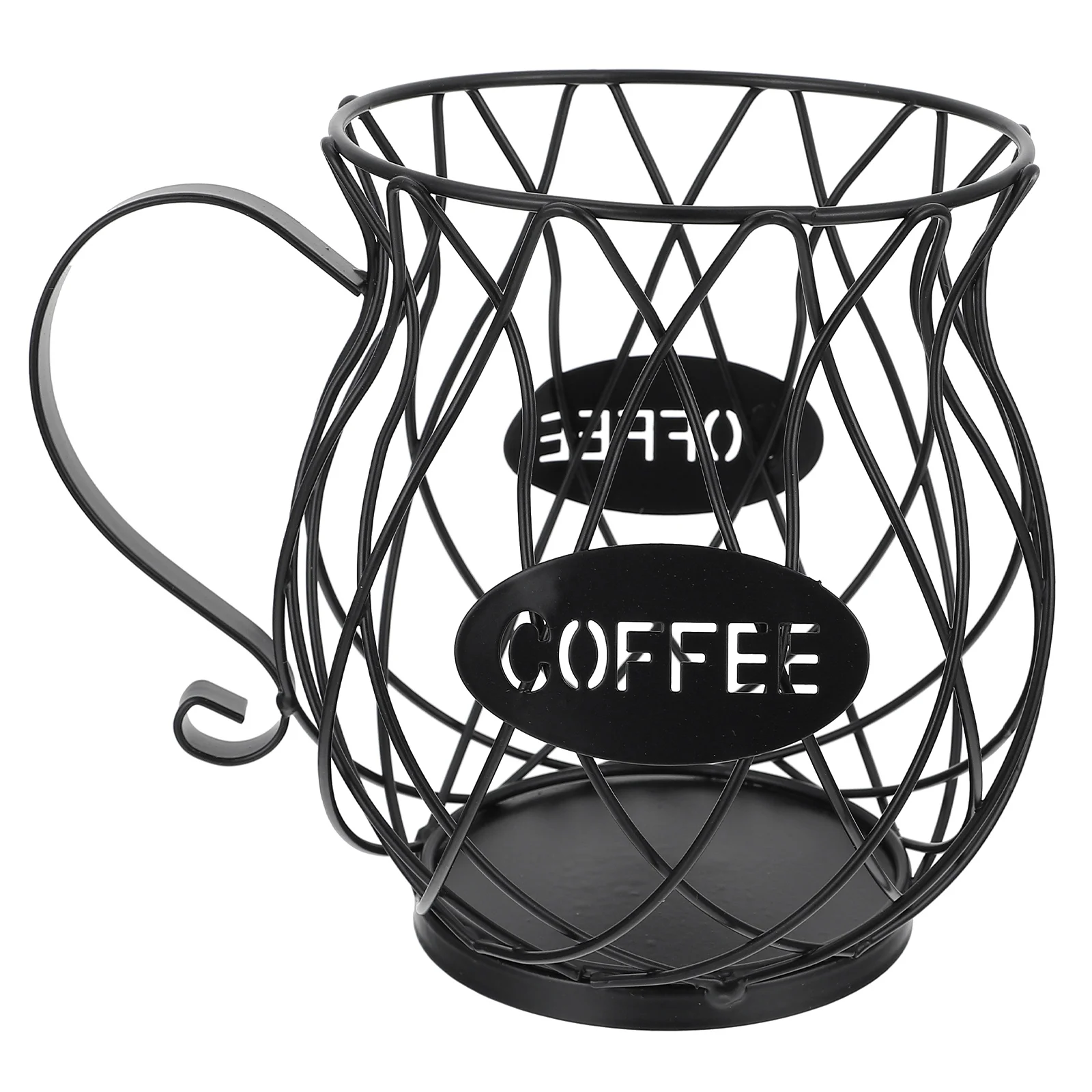 Coffee Holder Mug Basket Pods Organizer Rack Cup Fruit Accessories Baskets Keeper Storage Iron Kcup Bar Sign Holders Hollow K
Coffee Holder Mug Basket Pods Organizer Rack Cup Fruit Accessories Baskets Keeper Storage Iron Kcup Bar Sign Holders Hollow K