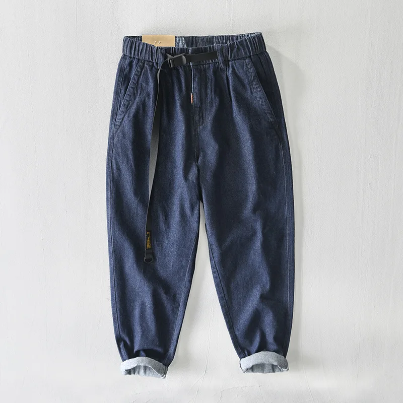 Autumn Winter New Men Jeans Cargo Pants Cotton Male Long Sashes Casual Mid Waist Loose Fit Trouser GA-Z372
Autumn Winter New Men Jeans Cargo Pants Cotton Male Long Sashes Casual Mid Waist Loose Fit Trouser GA-Z372