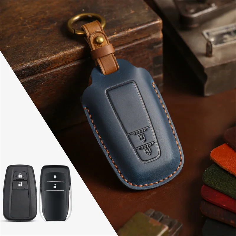 Leather Key Case Cover Shell For Toyota Camry Corolla RAV4 Prius CHR C-HR Corolla Avalon GT86 2018-2020 Protector Cover Keychain
Leather Key Case Cover Shell For Toyota Camry Corolla RAV4 Prius CHR C-HR Corolla Avalon GT86 2018-2020 Protector Cover Keychain