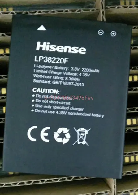 3,8 V 2200mAh WH LP38220F Сменный аккумулятор для смартфона Hisense Li-Ion bateria Li-полимерная батарея
3,8 V 2200mAh WH LP38220F Сменный аккумулятор для смартфона Hisense Li-Ion bateria Li-полимерная батарея