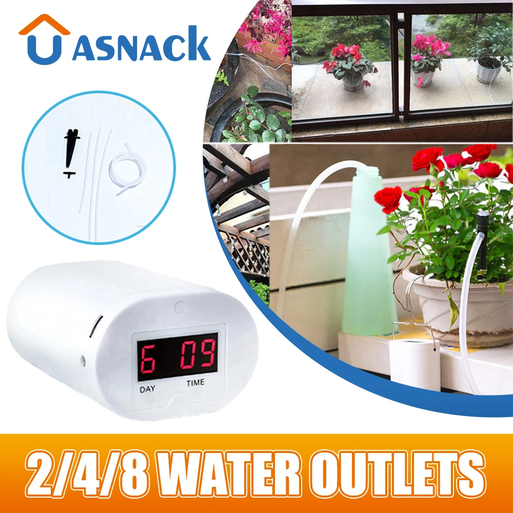 Garden Intelligent Water Pump Timer System Rechargeable Indoor Automatic Plants Drip Irrigation Device Water Pump Timer System
Garden Intelligent Water Pump Timer System Rechargeable Indoor Automatic Plants Drip Irrigation Device Water Pump Timer System