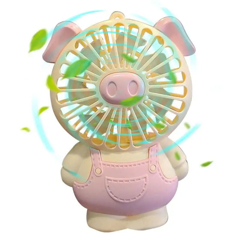 Mini Portable Fan Cute Pig USB Rechargeable Small Pocket Fan With Lights Cartoon Portable Fan With 2 Speed Level For Women
Mini Portable Fan Cute Pig USB Rechargeable Small Pocket Fan With Lights Cartoon Portable Fan With 2 Speed Level For Women