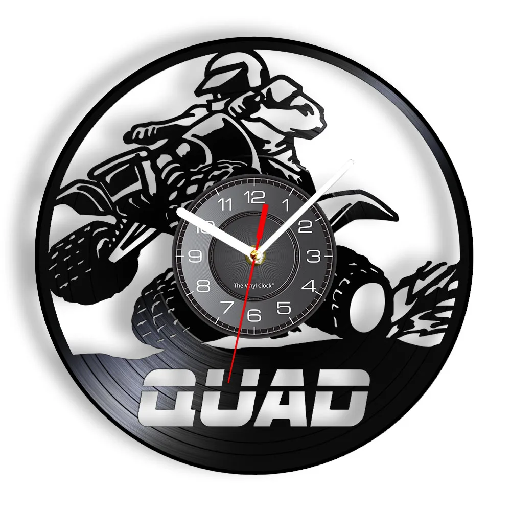 Dirt Bike Quad виниловые настенные часы для гостиной 4 Wheeler Moto ATV Quad Rider домашний Декор Ретро музыкальный альбом настенные часы
Dirt Bike Quad виниловые настенные часы для гостиной 4 Wheeler Moto ATV Quad Rider домашний Декор Ретро музыкальный альбом настенные часы