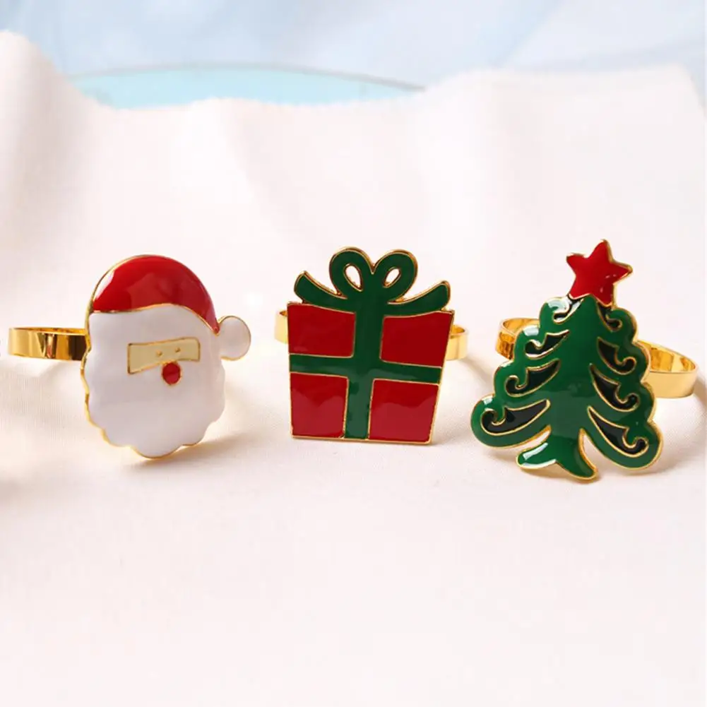 Easy to Use 2Pcs Christmas Napkin Buttons Holiday Supplies Bright-colored Napkin Buttons Exquisite for Home 
Easy to Use 2Pcs Christmas Napkin Buttons Holiday Supplies Bright-colored Napkin Buttons Exquisite for Home