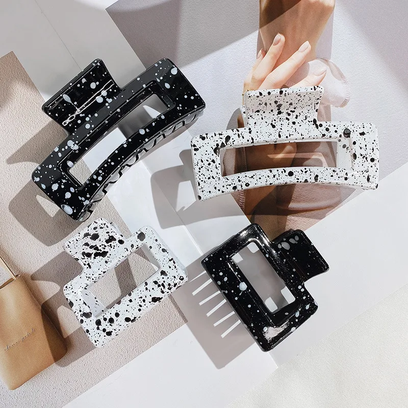 Black White Ink Splash Hair Accessories for Women Fashion Clip Clips Girls Bands New Headwear Apparel
Black White Ink Splash Hair Accessories for Women Fashion Clip Clips Girls Bands New Headwear Apparel
