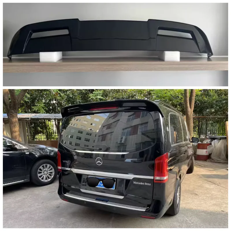For Mercedes-Benz Vito V260 2017-2023 High Quality ABS Black Rear Trunk Lip Spoiler Roof Wing 
For Mercedes-Benz Vito V260 2017-2023 High Quality ABS Black Rear Trunk Lip Spoiler Roof Wing