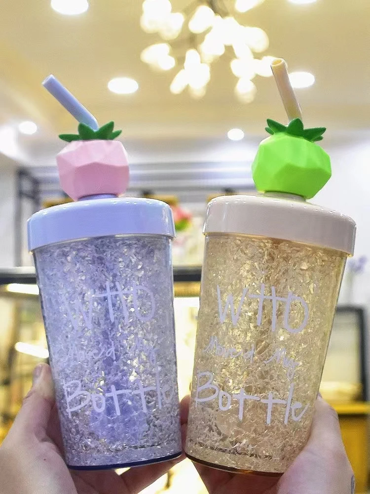 Summer hot sale carry try 300ml coffee cup mini cute fruit stirring refrigerated with straw creative double-layer water cup
Summer hot sale carry try 300ml coffee cup mini cute fruit stirring refrigerated with straw creative double-layer water cup
