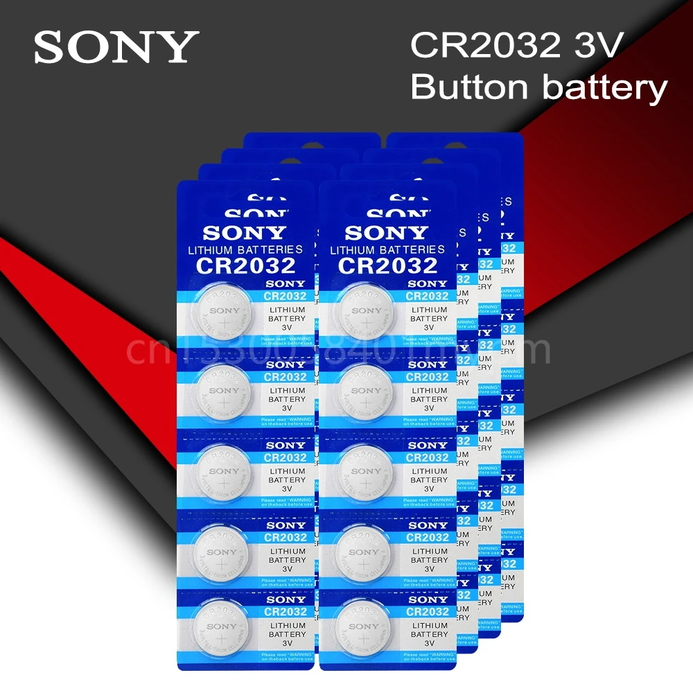 Оригинальный кнопочный аккумулятор SONY Cr2032, 3 в, литиевый аккумулятор для часов, пультов дистанционного управления, калькуляторов Cr2032 DL2032 ...
Оригинальный кнопочный аккумулятор SONY Cr2032, 3 в, литиевый аккумулятор для часов, пультов дистанционного управления, калькуляторов Cr2032 DL2032 ...