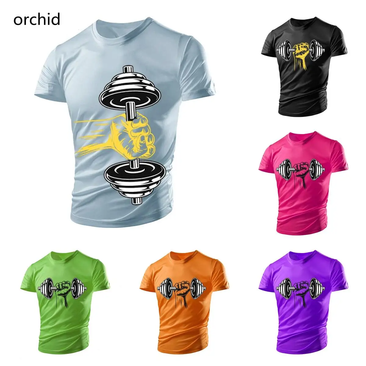 New Summer Gym Dumbbell Casual Hard Guy Muscle Mens T-shirt Print 3D Breathable Vintage White Top Outdoor Black Top Handsome
New Summer Gym Dumbbell Casual Hard Guy Muscle Mens T-shirt Print 3D Breathable Vintage White Top Outdoor Black Top Handsome