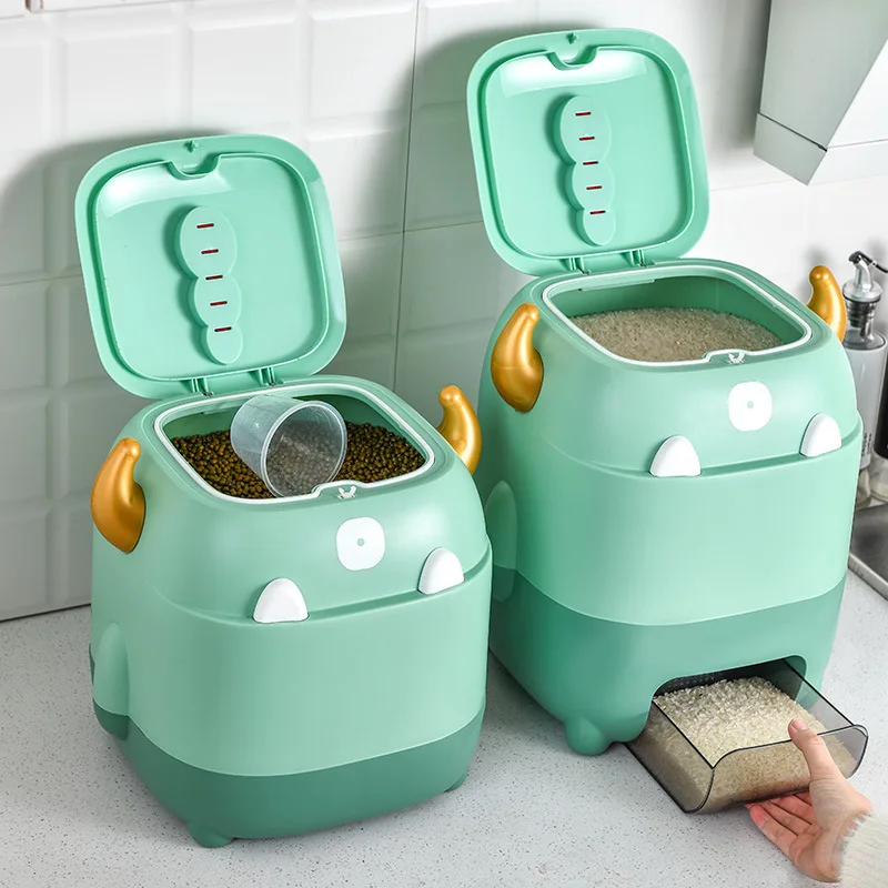 Household Large-capacity Sealed Insect-proof Rice Box Moisture-proof Automatic Grain Storage Bucket
Household Large-capacity Sealed Insect-proof Rice Box Moisture-proof Automatic Grain Storage Bucket