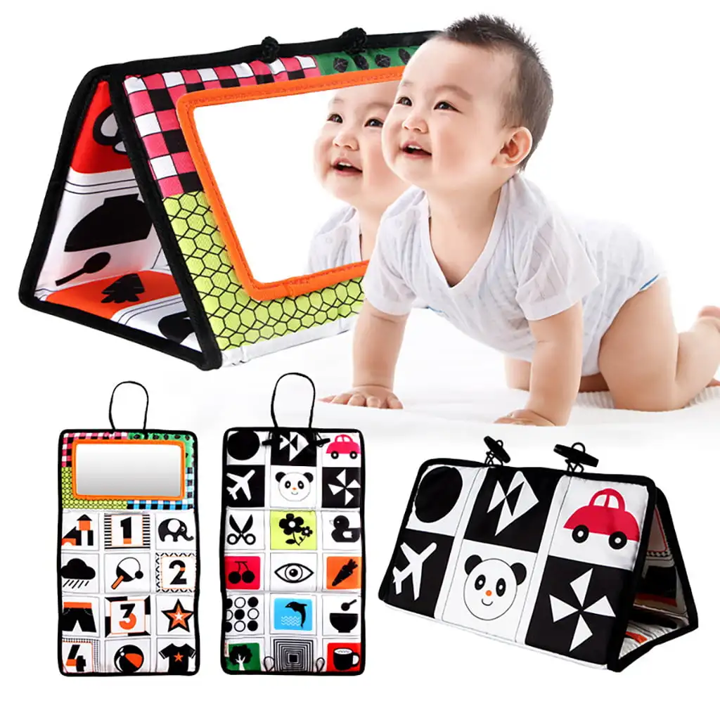 Tummy Time Floor Mirror, Developmental Montessori Sensory Crawling Toy for Unisex Baby, Panda
Tummy Time Floor Mirror, Developmental Montessori Sensory Crawling Toy for Unisex Baby, Panda