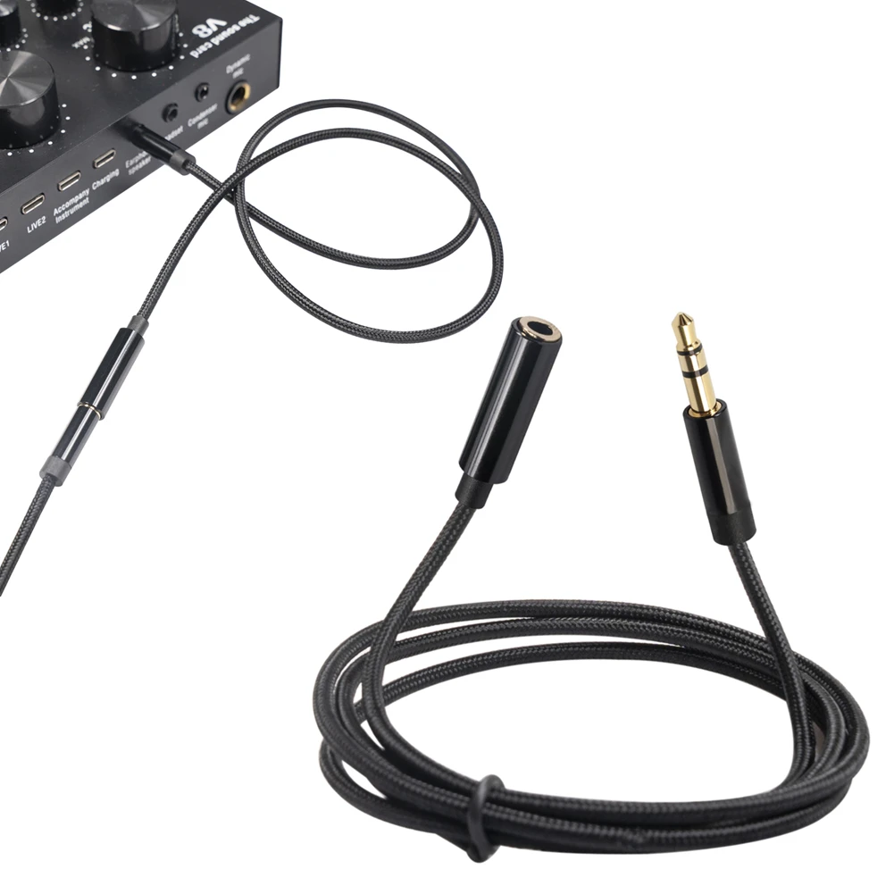 3.5mm Female To Male Stereo Audio Cable Adapter Headphones Extension Wired 5M Headphone Audio Extension Cables
3.5mm Female To Male Stereo Audio Cable Adapter Headphones Extension Wired 5M Headphone Audio Extension Cables