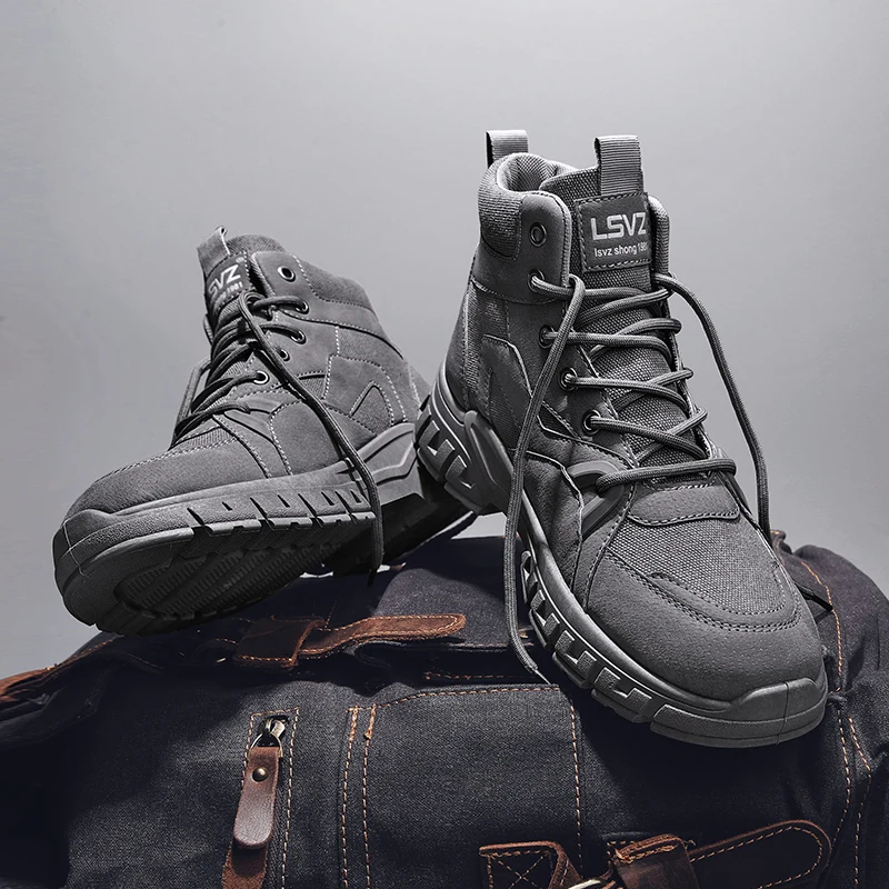 Men's Military Boot Combat Mens Ankle Boot Warm Fur Army Boot Male Shoes Work Safety Shoes Motocycle Boots Big Head Cargo Shoes
Men's Military Boot Combat Mens Ankle Boot Warm Fur Army Boot Male Shoes Work Safety Shoes Motocycle Boots Big Head Cargo Shoes