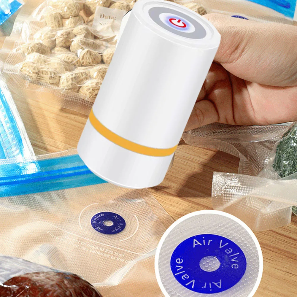 Vacuum Sealer Portable Vacuum Sealing Machine Food Storage Heat Vacuum Pump Food Home Sealing Gadgets
Vacuum Sealer Portable Vacuum Sealing Machine Food Storage Heat Vacuum Pump Food Home Sealing Gadgets