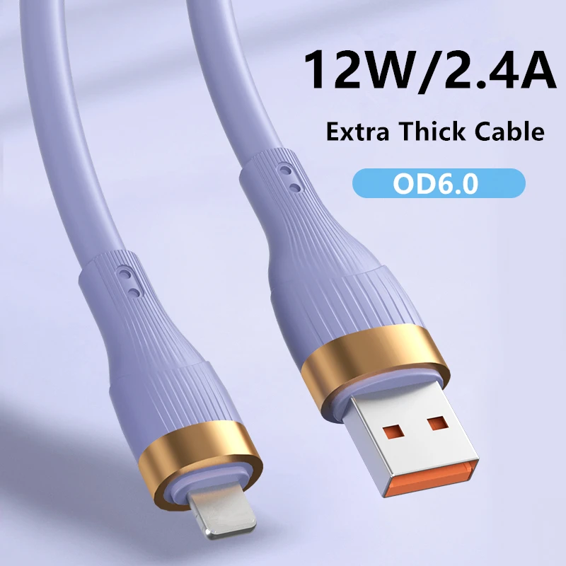 USB-кабель для 120W / 2.4A для iPhone 13 12 11 Pro Max X XR XS 8 7 6s 5s быстродействующий зарядный зарядник USB провод жидкий кремниевый кабель 
USB-кабель для 120W / 2.4A для iPhone 13 12 11 Pro Max X XR XS 8 7 6s 5s быстродействующий зарядный зарядник USB провод жидкий кремниевый кабель