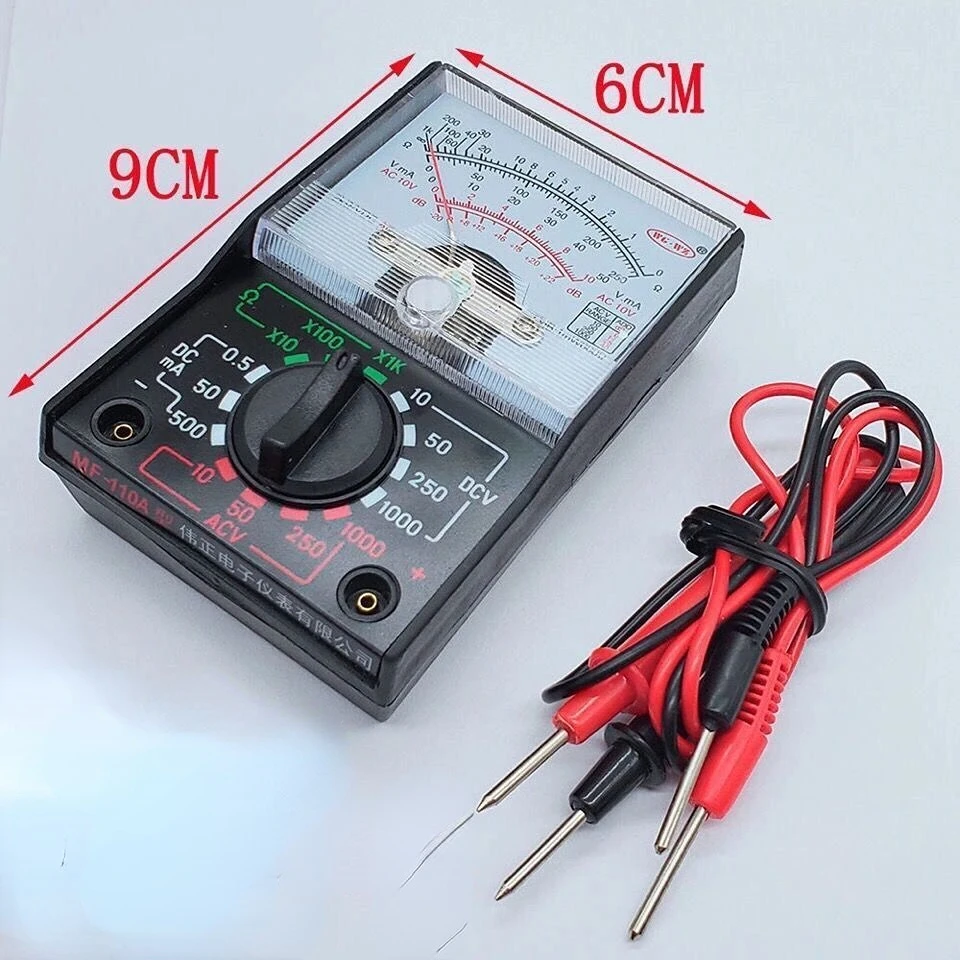 Universal pointer pocket mini portable multimeter engineering electronic electrician family student experiment
Universal pointer pocket mini portable multimeter engineering electronic electrician family student experiment