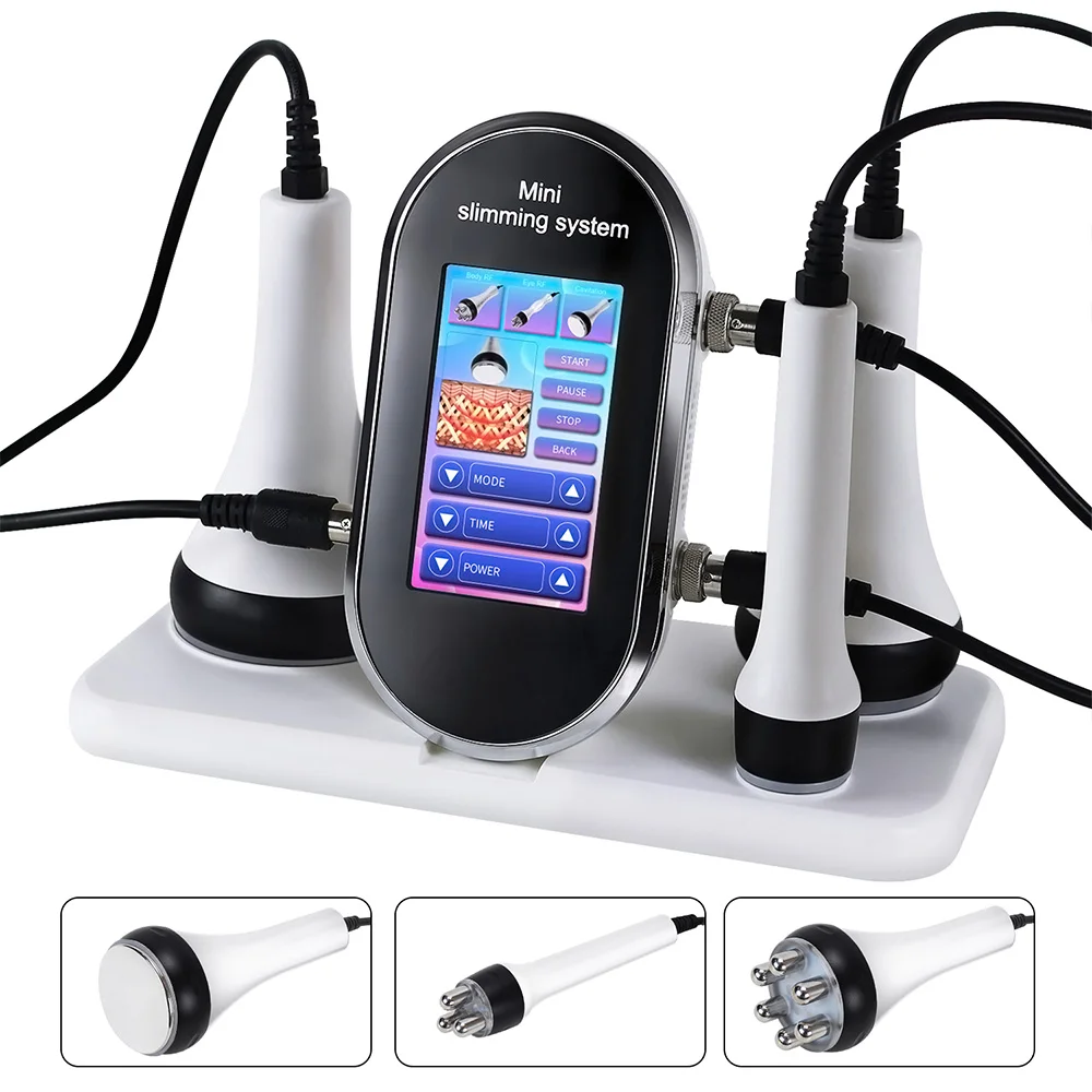 3in1 40KHZ Cavitation Ultrasonic Body Slimming Machine RF Beauty Device Facial Massager Skin Tighten Face Lifting Skin Care Tool
3in1 40KHZ Cavitation Ultrasonic Body Slimming Machine RF Beauty Device Facial Massager Skin Tighten Face Lifting Skin Care Tool