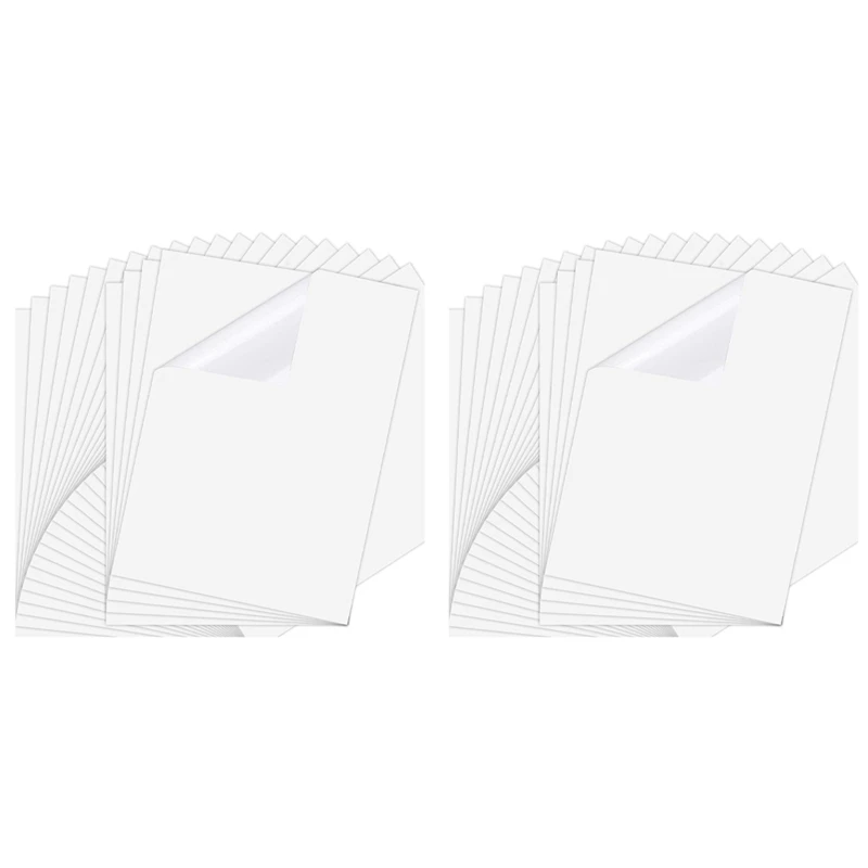 50 Sheets 8.3X11.6 Inch Inkjet Sticker Paper, Printable Transparency Film Quick Dry Paper Label For Inkjet Printers
50 Sheets 8.3X11.6 Inch Inkjet Sticker Paper, Printable Transparency Film Quick Dry Paper Label For Inkjet Printers