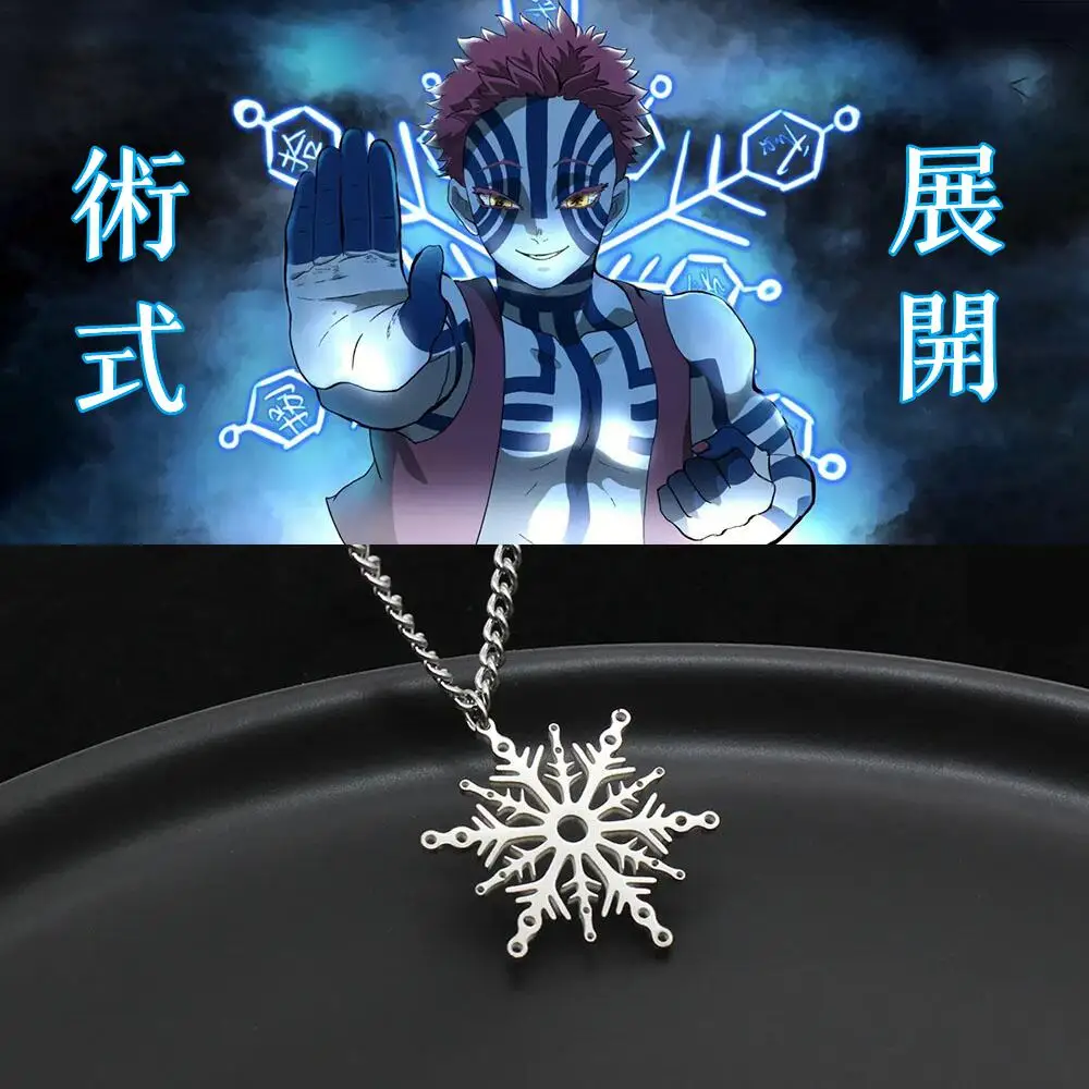 2023 Gift Akaza Symbol Necklace For Men Women Titanium Anime Demon Slayer Pendant Jewelry Trend Anime Accessories Cosplay Couple
2023 Gift Akaza Symbol Necklace For Men Women Titanium Anime Demon Slayer Pendant Jewelry Trend Anime Accessories Cosplay Couple