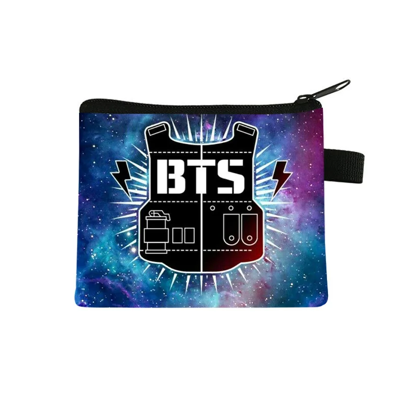 BTS Junior League Coin Wallet Storage Bag Key Fashion Wholesale Print Kids Student Card Bag Fashion Coin Storage Men and Women
BTS Junior League Coin Wallet Storage Bag Key Fashion Wholesale Print Kids Student Card Bag Fashion Coin Storage Men and Women