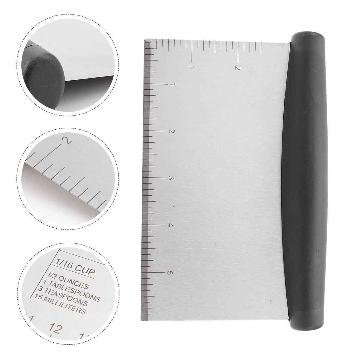 Stainless Steel Scraper Perfect for Pastry Nuts Chocolate Pizza Dough Bread Cooking Kitchen Tool
Stainless Steel Scraper Perfect for Pastry Nuts Chocolate Pizza Dough Bread Cooking Kitchen Tool