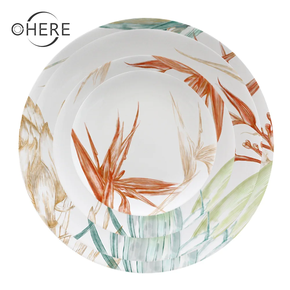 Model room tableware hand-painted lotus ceramic plate creative restaurant kitchen supplies home dining plate
Model room tableware hand-painted lotus ceramic plate creative restaurant kitchen supplies home dining plate