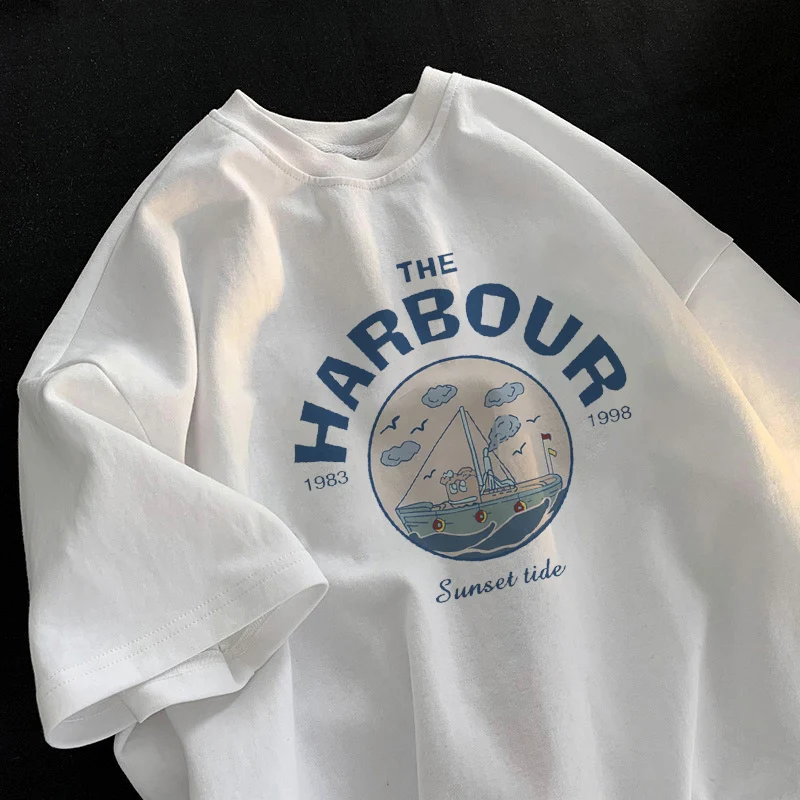 Plus Size Loose Cotton Short Sleeve Tshirt Hip Hop National Fashion Brand Ins Women's Oversized T-shirt Couple Summer Clothing
Plus Size Loose Cotton Short Sleeve Tshirt Hip Hop National Fashion Brand Ins Women's Oversized T-shirt Couple Summer Clothing