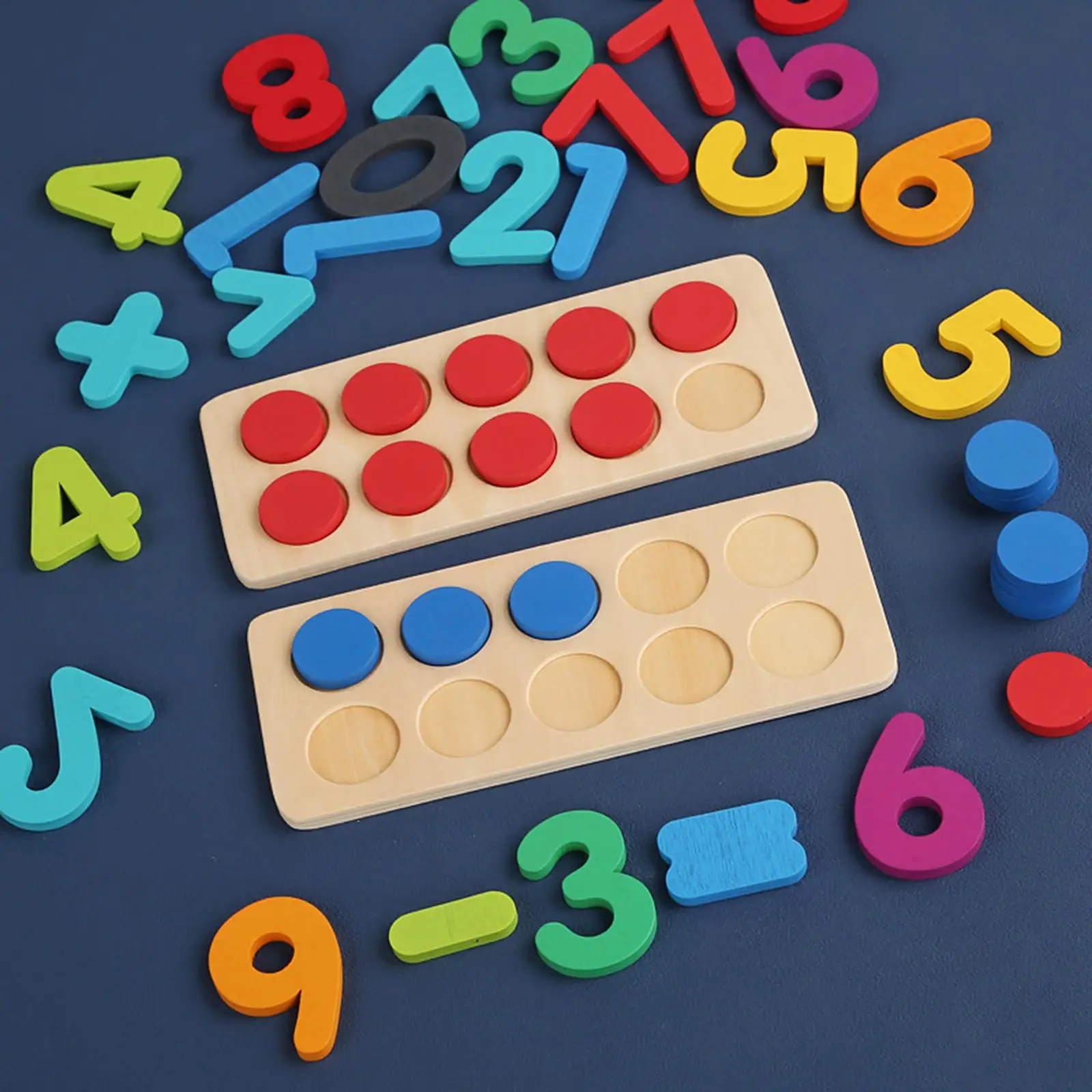 Montessori Toys Addition Subtraction Learning Bright Color Ten Frame Set for Kindergarten Teachers Elementary Boys and Girls
Montessori Toys Addition Subtraction Learning Bright Color Ten Frame Set for Kindergarten Teachers Elementary Boys and Girls