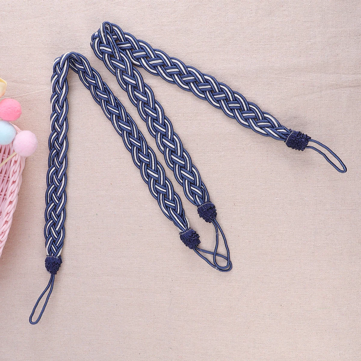 Curtain Tiebacks Band Tie Backs Curtains Braided Ties Holdbacks Holder Drapery Tassel Rings Window Knitted Cord
Curtain Tiebacks Band Tie Backs Curtains Braided Ties Holdbacks Holder Drapery Tassel Rings Window Knitted Cord