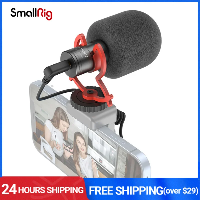 Компактный микрофон Smallrig Wave S1 Lite для камеры Sony, для цифровых зеркальных камер и видеокамер Canon, для iPhone 13 Pro /Max 3452
Компактный микрофон Smallrig Wave S1 Lite для камеры Sony, для цифровых зеркальных камер и видеокамер Canon, для iPhone 13 Pro /Max 3452