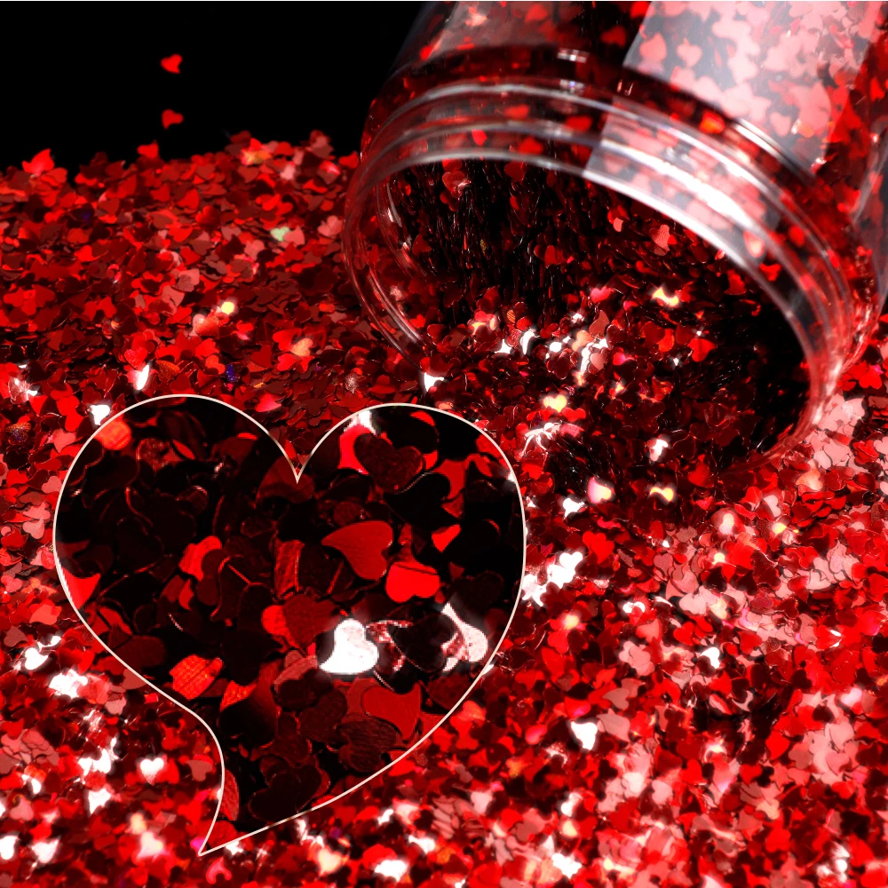 50g Crooked Heart Nail Art Glitter Shiny Sweet Love Heart Flakes Holographic Sequins 3D Nails Paillette Manicure Decorations
50g Crooked Heart Nail Art Glitter Shiny Sweet Love Heart Flakes Holographic Sequins 3D Nails Paillette Manicure Decorations