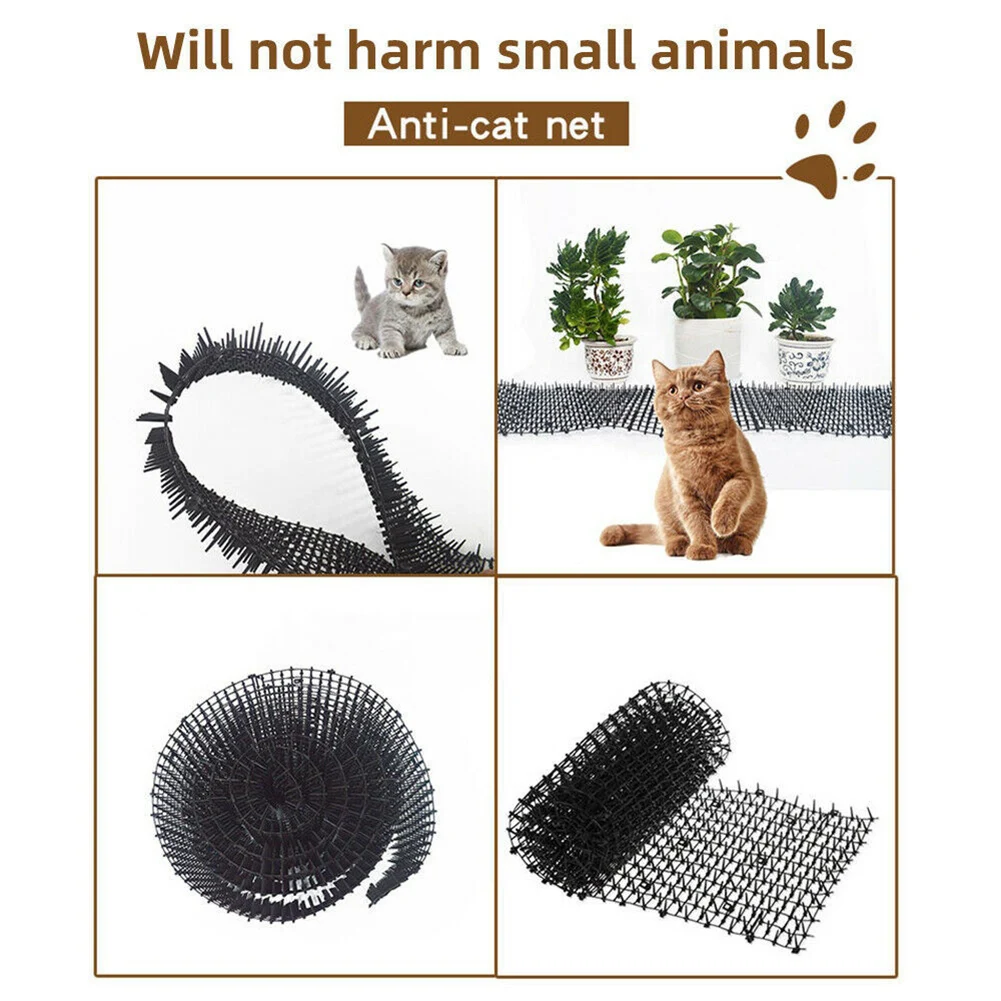 Gardening Anti Cat Network Cat Scat Mats Trees Skewer Prickle Strips Spikes Prevent Dog Digging Cat Mesh Fence Pet Supplies
Gardening Anti Cat Network Cat Scat Mats Trees Skewer Prickle Strips Spikes Prevent Dog Digging Cat Mesh Fence Pet Supplies