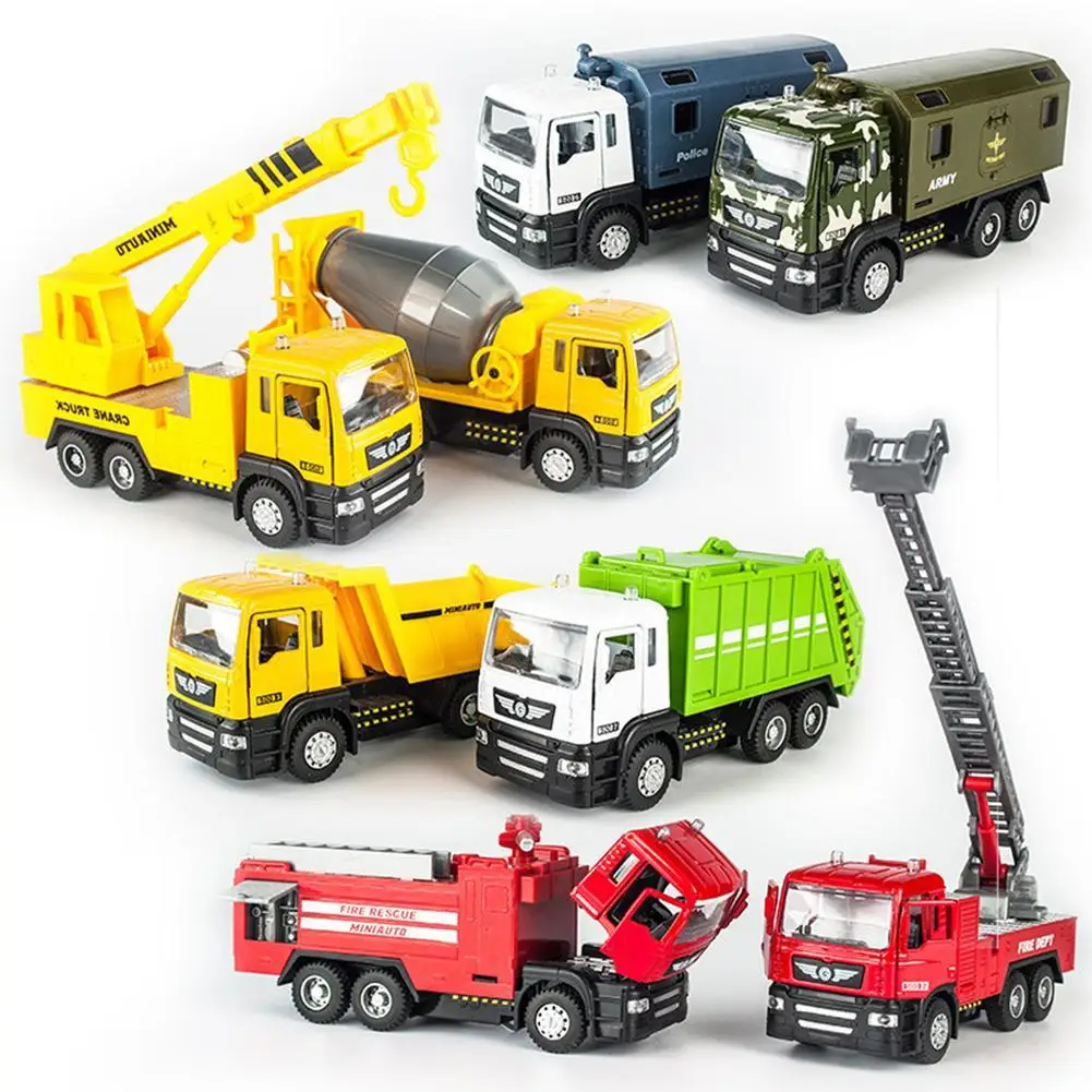 Children Alloy Car Model With Sound Light Engineering Vehicle Pull Back Car Toy Ornaments For Boys Gifts
Children Alloy Car Model With Sound Light Engineering Vehicle Pull Back Car Toy Ornaments For Boys Gifts