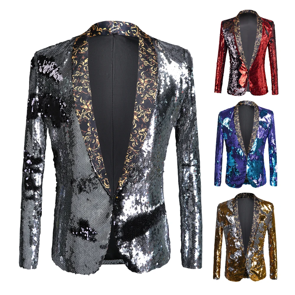 Suits Black Handmake Sequined Jacket Mens Stage Jacket Blazer Singers Nightclub Men's Plus Suit Shining Size Stylish Costume
Suits Black Handmake Sequined Jacket Mens Stage Jacket Blazer Singers Nightclub Men's Plus Suit Shining Size Stylish Costume